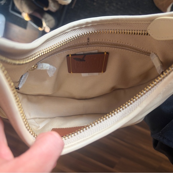 Coach Ergo Cream leather shoulder purse bag - Picture 4 of 15